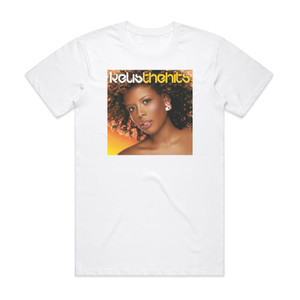 Kelis The Hits Album Cover T-Shirt White Kelis The Hits Album Cover T-Shirt White