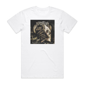 Krisiun Assassination 1 Album Cover T-Shirt White Krisiun Assassination 1 Album Cover T-Shirt White