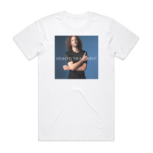 Kenny G The Moment Album Cover T-Shirt White Kenny G The Moment Album Cover T-Shirt White