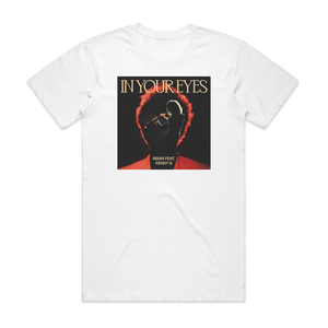 Kenny G In Your Eyes Remix Album Cover T-Shirt White Kenny G In Your Eyes Remix Album Cover T-Shirt White