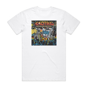 Kaotiko Sindicato Del Crimen Album Cover T-Shirt White