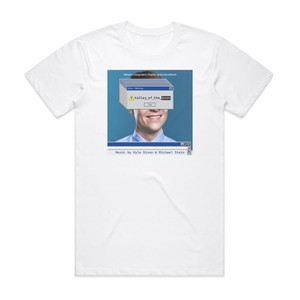 Kyle Dixon Valley Of The Boom Album Cover T-Shirt White Kyle Dixon Valley Of The Boom Album Cover T-Shirt White