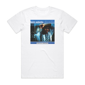 Kevin Eubanks Face To Face Album Cover T-Shirt White Kevin Eubanks Face To Face Album Cover T-Shirt White