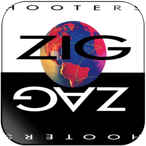 The Hooters Zig Zag Album Cover Sticker The Hooters Zig Zag Album Cover Sticker