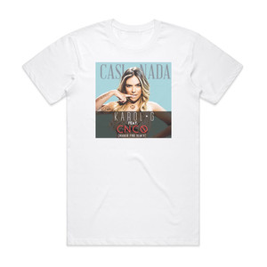 Karol G Casi Nada Nando Pro Remix Album Cover T-Shirt White Karol G Casi Nada Nando Pro Remix Album Cover T-Shirt White