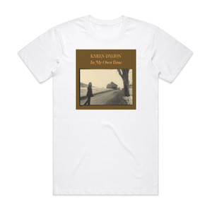 Karen Dalton In My Own Time Album Cover T-Shirt White Karen Dalton In My Own Time Album Cover T-Shirt White