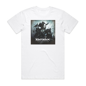 Kamelot Silverthorn Album Cover T-Shirt White