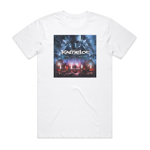 Kamelot I Am The Empire Live From The 013 Album Cover T-Shirt White Kamelot I Am The Empire Live From The 013 Album Cover T-Shirt White