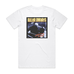 Killer Dwarfs Method To The Madness Album Cover T-Shirt White Killer Dwarfs Method To The Madness Album Cover T-Shirt White