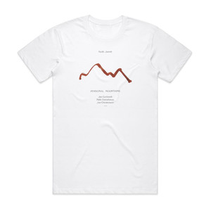 Keith Jarrett Personal Mountains Album Cover T-Shirt White Keith Jarrett Personal Mountains Album Cover T-Shirt White