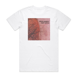 Keith Jarrett Fort Yawuh Album Cover T-Shirt White Keith Jarrett Fort Yawuh Album Cover T-Shirt White