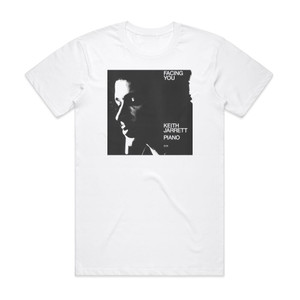 Keith Jarrett Facing You Album Cover T-Shirt White Keith Jarrett Facing You Album Cover T-Shirt White