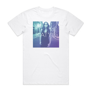 Katy B On A Mission Album Cover T-Shirt White Katy B On A Mission Album Cover T-Shirt White