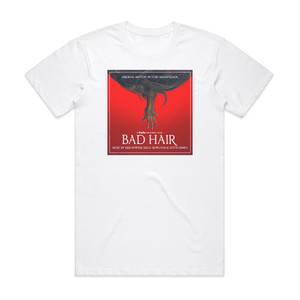 Kris Bowers Bad Hair Album Cover T-Shirt White Kris Bowers Bad Hair Album Cover T-Shirt White