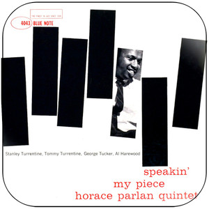 Horace Parlan Quintet Speakin My Piece Album Cover Sticker