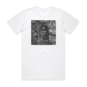 KNK Lonely Night Album Cover T-Shirt White KNK Lonely Night Album Cover T-Shirt White