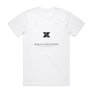 KNK Knk Ss Collection Album Cover T-Shirt White KNK Knk Ss Collection Album Cover T-Shirt White