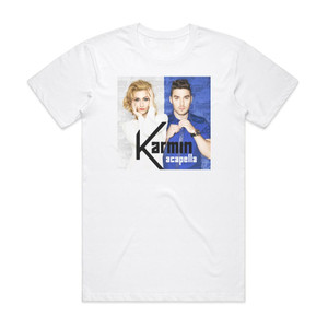 Karmin Acapella Album Cover T-Shirt White