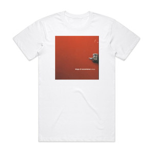 Kings of Convenience Versus 1 Album Cover T-Shirt White Kings of Convenience Versus 1 Album Cover T-Shirt White