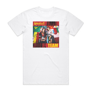 Krewella Team Album Cover T-Shirt White Krewella Team Album Cover T-Shirt White