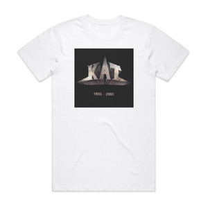 KAT 1985 2005 Album Cover T-Shirt White KAT 1985 2005 Album Cover T-Shirt White