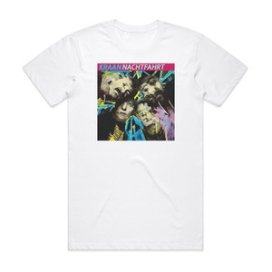 Kraan Nachtfahrt Album Cover T-Shirt White Kraan Nachtfahrt Album Cover T-Shirt White