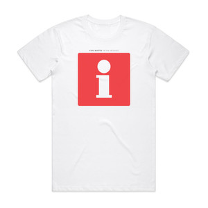 Karl Bartos Im The Message Album Cover T-Shirt White Karl Bartos Im The Message Album Cover T-Shirt White