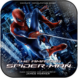 James Horner The Amazing Spider Man-1 Album Cover Sticker James Horner The Amazing Spider Man-1 Album Cover Sticker