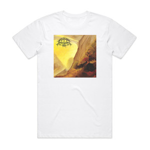 Krallice Dimensional Bleedthrough Album Cover T-Shirt White Krallice Dimensional Bleedthrough Album Cover T-Shirt White