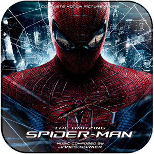 James Horner The Amazing Spider Man-2 Album Cover Sticker James Horner The Amazing Spider Man-2 Album Cover Sticker