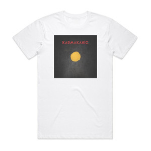 Karmakanic Dot Album Cover T-Shirt White Karmakanic Dot Album Cover T-Shirt White