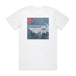 Komor Kommando Das Ep Album Cover T-Shirt White Komor Kommando Das Ep Album Cover T-Shirt White