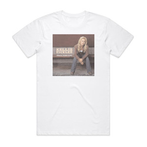 Kellie Pickler Small Town Girl Album Cover T-Shirt White Kellie Pickler Small Town Girl Album Cover T-Shirt White