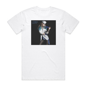 Kumi Koda 4 Times 1 Album Cover T-Shirt White Kumi Koda 4 Times 1 Album Cover T-Shirt White