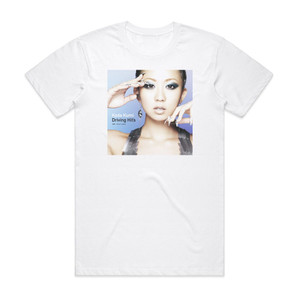 Kumi Koda Driving Hits Album Cover T-Shirt White Kumi Koda Driving Hits Album Cover T-Shirt White