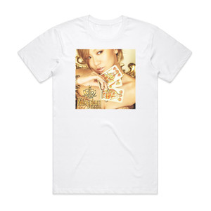 Kumi Koda Kingdom Album Cover T-Shirt White Kumi Koda Kingdom Album Cover T-Shirt White