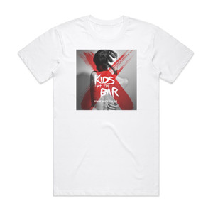 Kids at the Bar Your Body On Me Album Cover T-Shirt White Kids at the Bar Your Body On Me Album Cover T-Shirt White