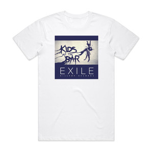 Kids at the Bar Exile Album Cover T-Shirt White