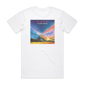 Koto Masterpieces 2 Album Cover T-Shirt White Koto Masterpieces 2 Album Cover T-Shirt White