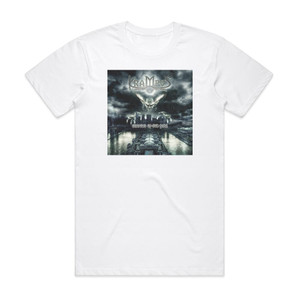 Krampus Shadows Of Our Time Album Cover T-Shirt White Krampus Shadows Of Our Time Album Cover T-Shirt White