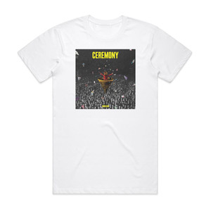 King Gnu Ceremony Album Cover T-Shirt White