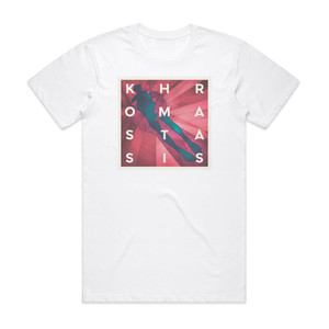 Khroma Stasis Album Cover T-Shirt White Khroma Stasis Album Cover T-Shirt White
