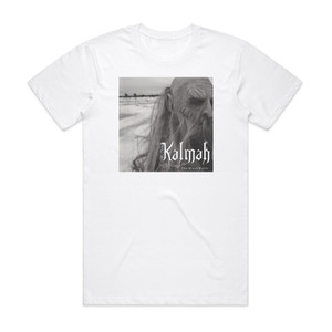 Kalmah The Black Waltz Album Cover T-Shirt White Kalmah The Black Waltz Album Cover T-Shirt White