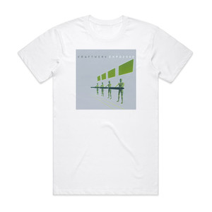 Kraftwerk Expo2000 Album Cover T-Shirt White Kraftwerk Expo2000 Album Cover T-Shirt White