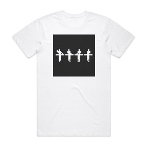 Kraftwerk Trans Europa Express 1 Album Cover T-Shirt White Kraftwerk Trans Europa Express 1 Album Cover T-Shirt White