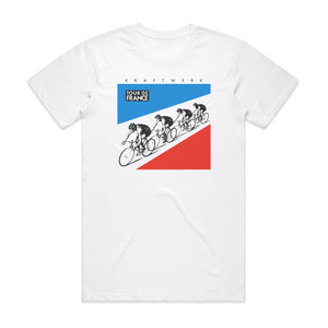Kraftwerk Tour De France 2 Album Cover T-Shirt White