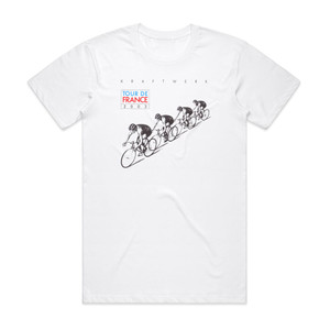 Kraftwerk Tour De France 2003 Album Cover T-Shirt White