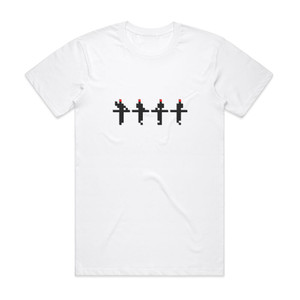 Kraftwerk The Mix 2 Album Cover T-Shirt White