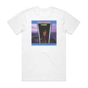 Ken Laszlo Tonight Album Cover T-Shirt White Ken Laszlo Tonight Album Cover T-Shirt White