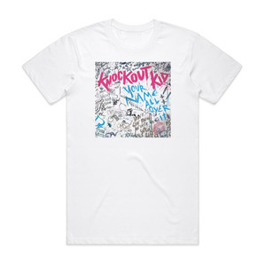Knockout Kid Your Name All Over It Album Cover T-Shirt White Knockout Kid Your Name All Over It Album Cover T-Shirt White